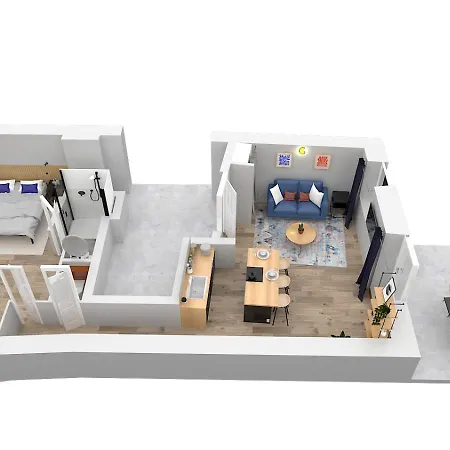 La Maison 44 - T2 - Clim, Terrasse, Garage, Via Rhona *