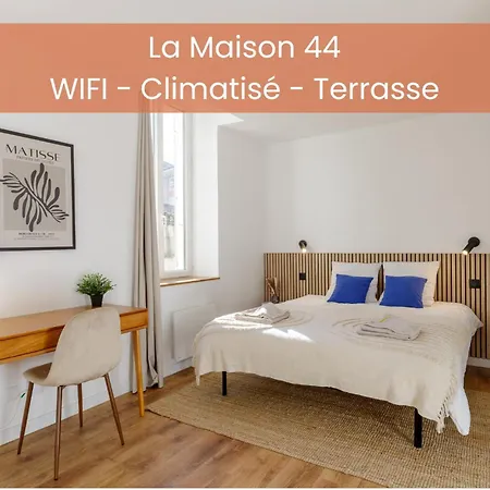 La Maison 44 - T2 - Clim, Terrasse, Garage, Via Rhona Apartment *